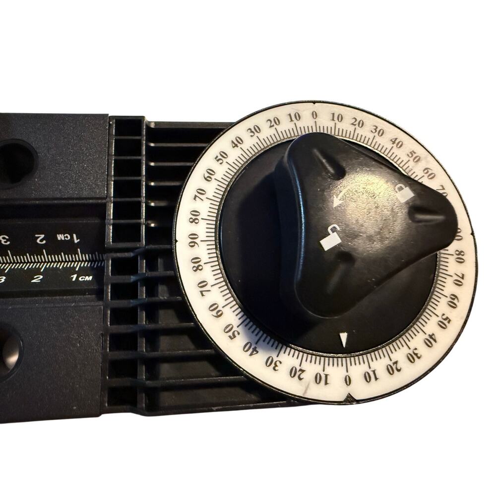 Universal Angle Measuring Device, Woodworking Tool, Adjustable Bubble Level, NWT - Picture 4 of 6